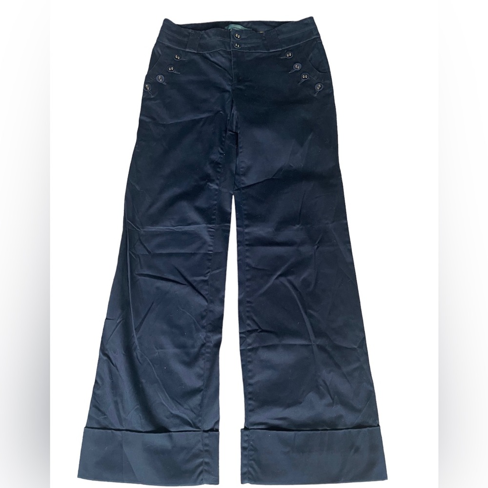 Cartonnier wide leg sailor pants from Anthropologie